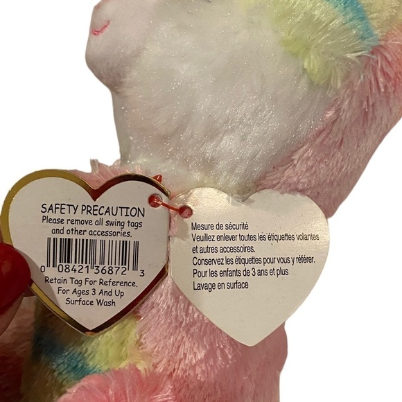 Easter 2017 Ty Silk Beanie Boo Lollipop Multi Color Stuffed Animal. - Picture 10 of 16